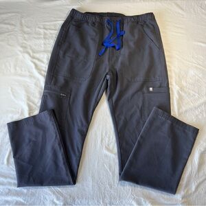 Figs Mens FIGS Cargo Scrub Pants Men's Size M Dark Grey PO 1576 TM3001 Medical